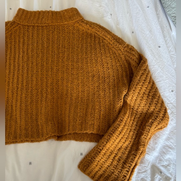 Free People Alpine Crop Mock Neck Sweater - Picture 11 of 11